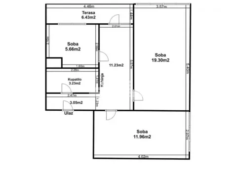 Prodaja, dvosoban stan, 61m², Brace Jerković, Voždovac Sve Podlokacije - image 14