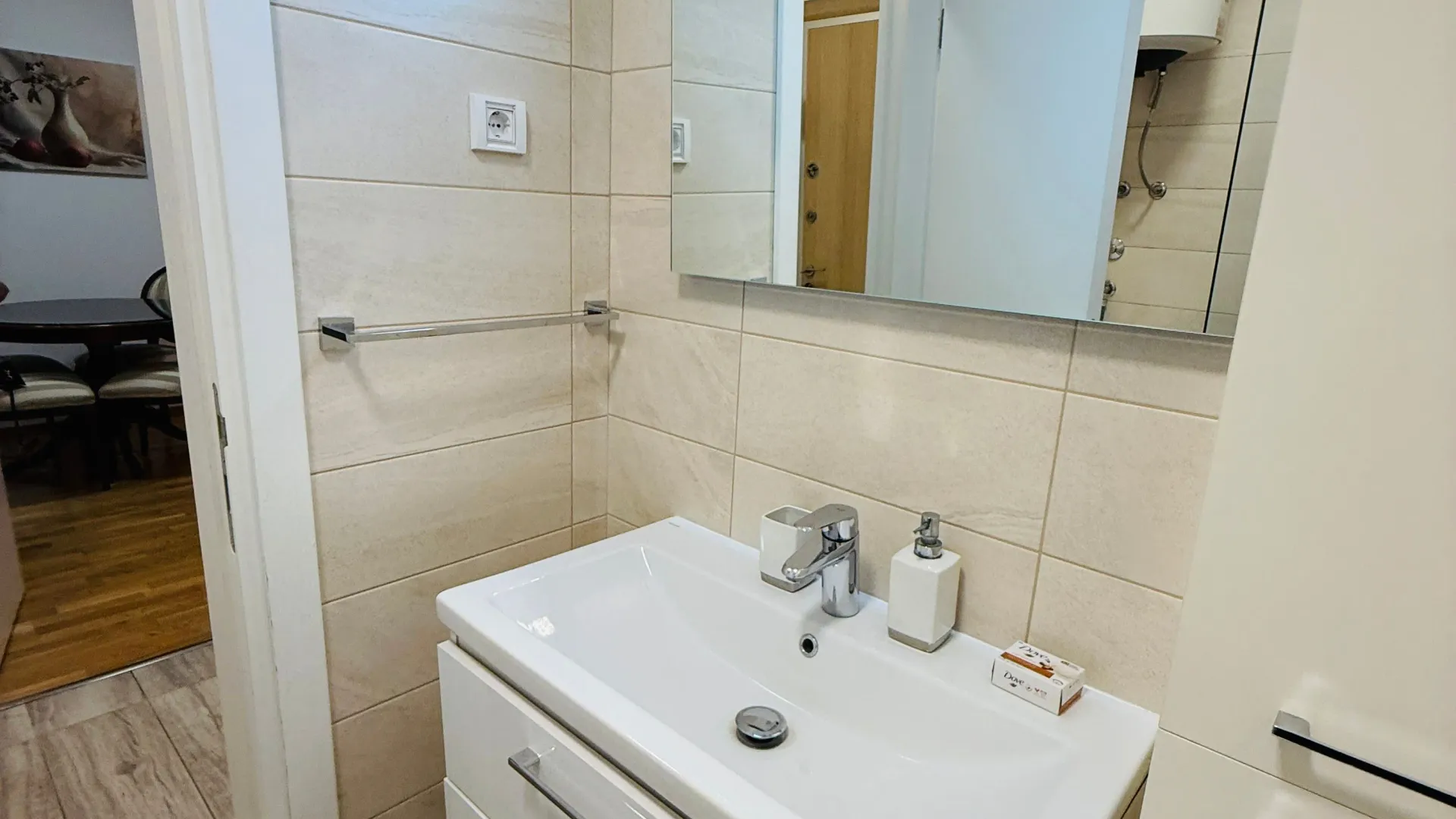 Rent, one bedroom apartment, 45m², Zabjelo, Podgorica