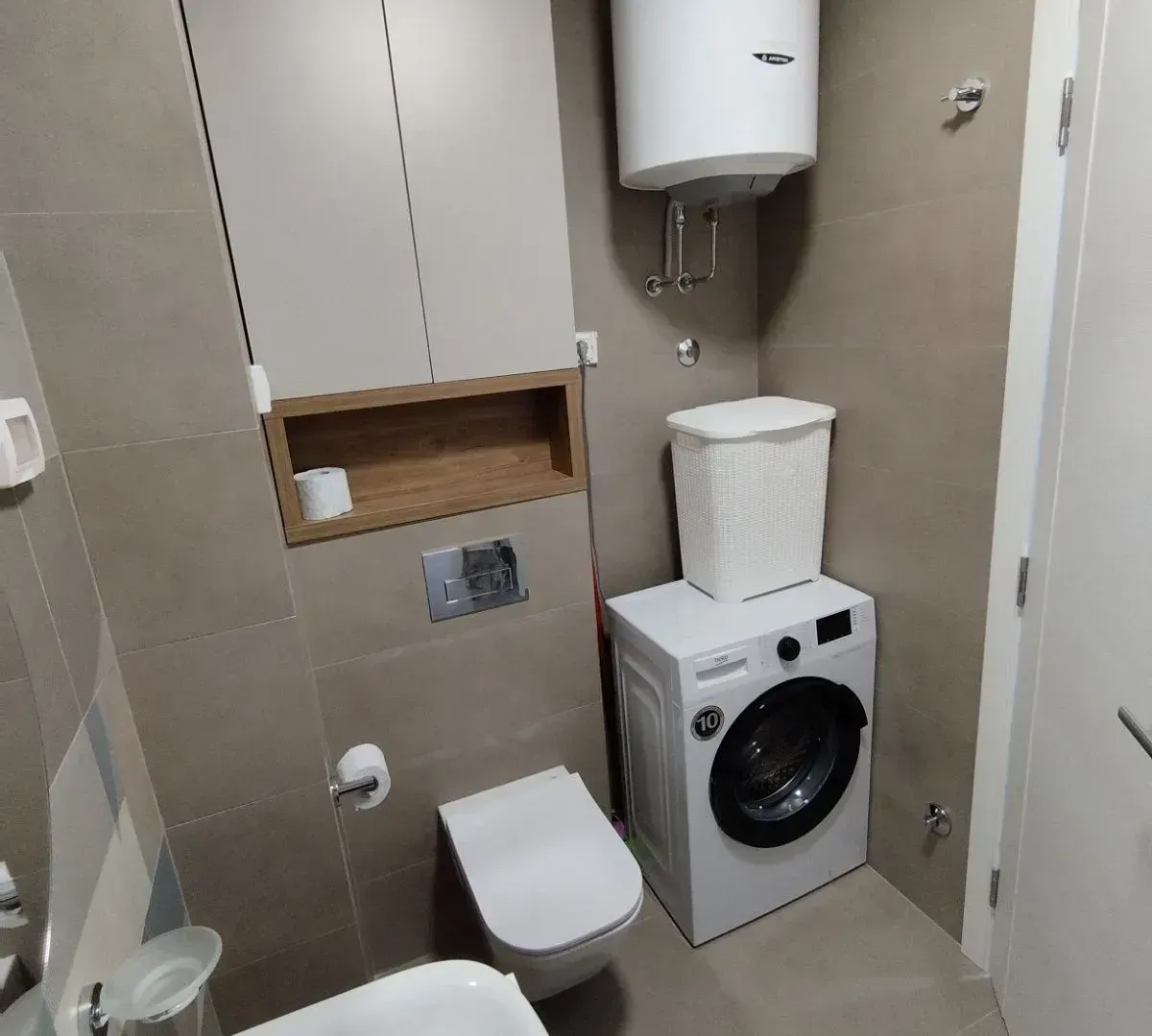 Rent, one bedroom apartment, 43m², Pobrežje, Podgorica