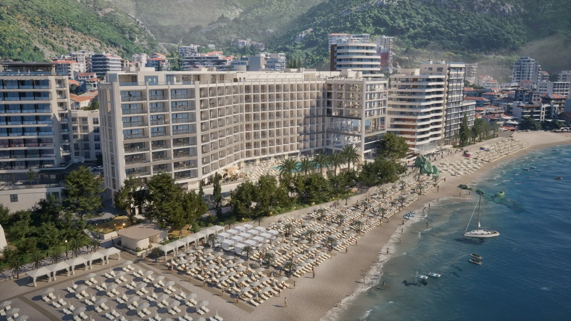 Sale, three bedroom apartment, 161m², Bečići, Budva