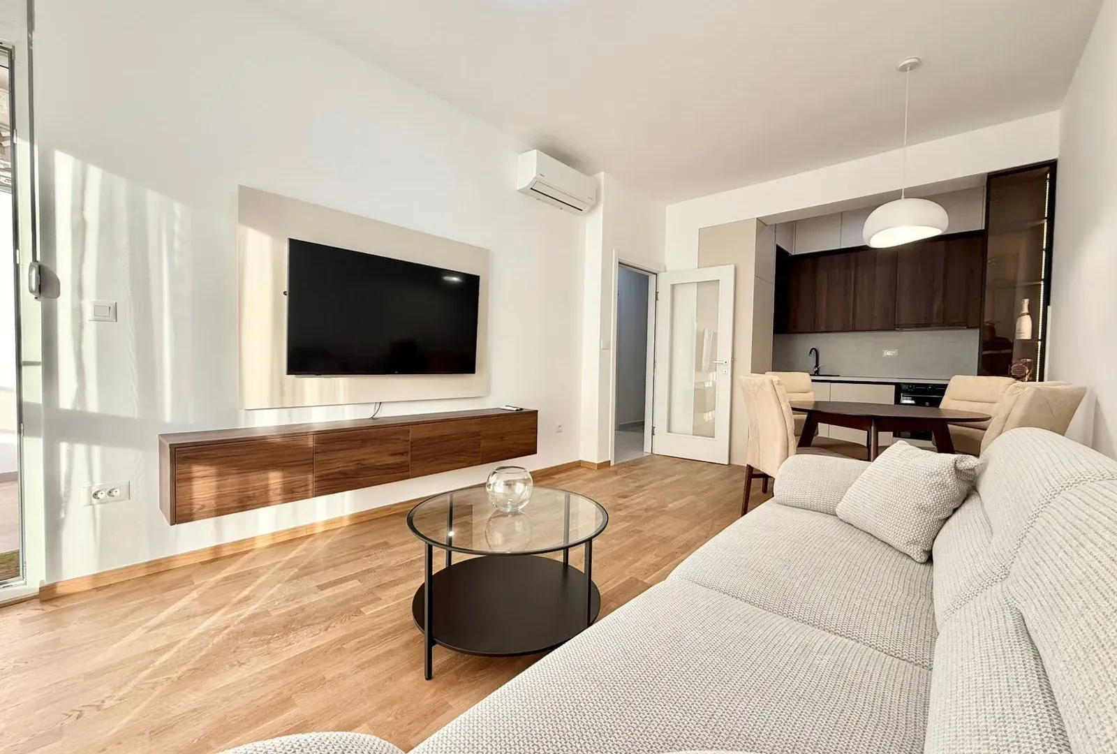Rent, one bedroom apartment, 45m², Zabjelo, Podgorica