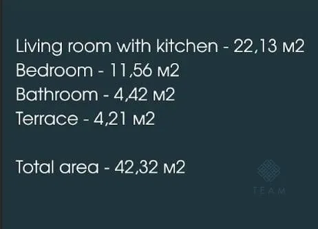 Prodaja, jednosoban stan, 42m², Donja Lastva, Tivat