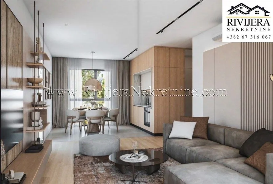 Sale, two bedroom apartment, 75m², Radanovići, Kotor