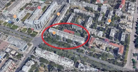 Satelitski snimak lokacije zgrade u urbanom dijelu grada. - image 10