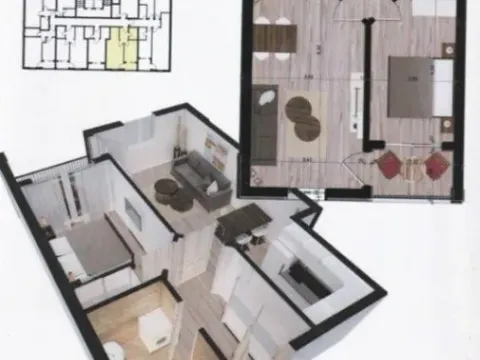 Sale, one bedroom apartment, 47m², Bar, Crna Gora - image 4