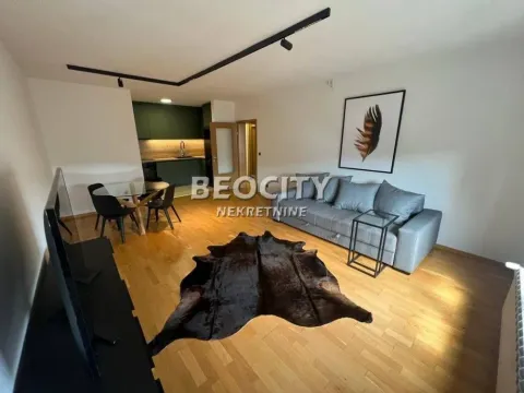 Izdavanje, dvosoban stan, 58m², Beograd Na Vodi, Beograd