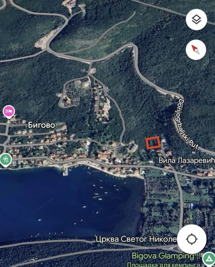 Prodaja, plac, 919m², Bigova, Kotor