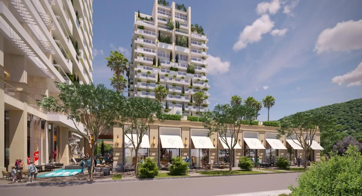Sale, one bedroom apartment, 74m², Budva, Crna Gora