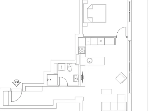 Sale, two bedroom apartment, 68m², Crveni Krst, Beograd - image 5