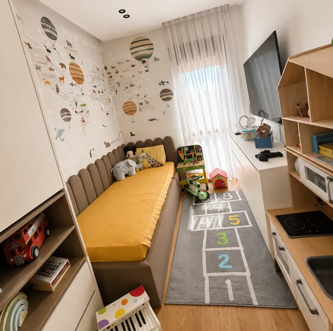 Izdavanje, trosoban stan, 82m², Centar, Podgorica