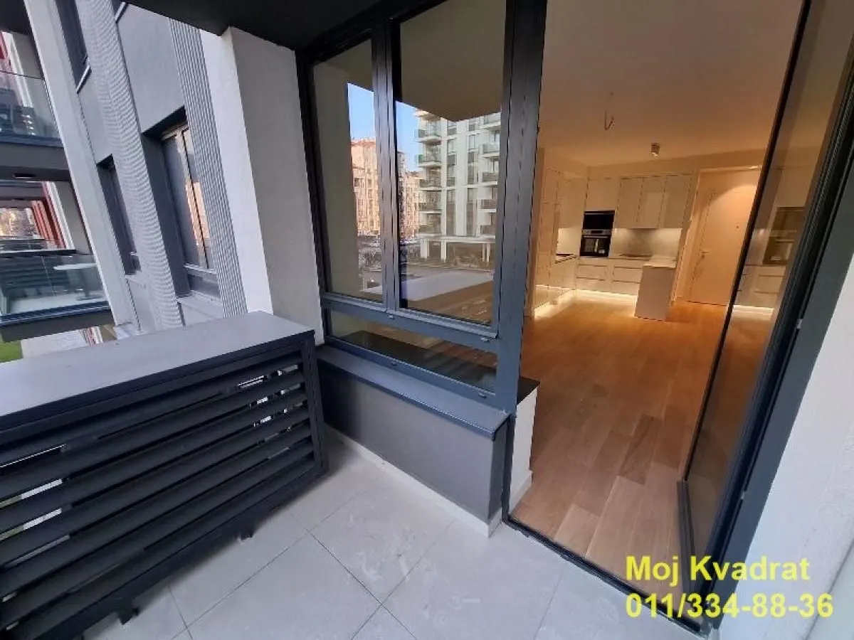 Rent, two bedroom apartment, 55m², Savski Venac, Beograd