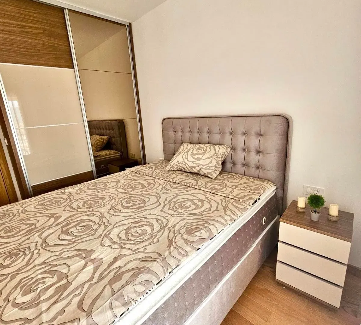 Rent, one bedroom apartment, 47m², New City, Podgorica