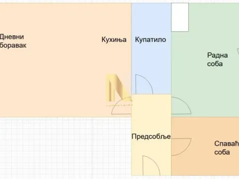 Izdavanje, dvosoban stan, 55m², Grbavica, Novi Sad Sve Podlokacije - image 23