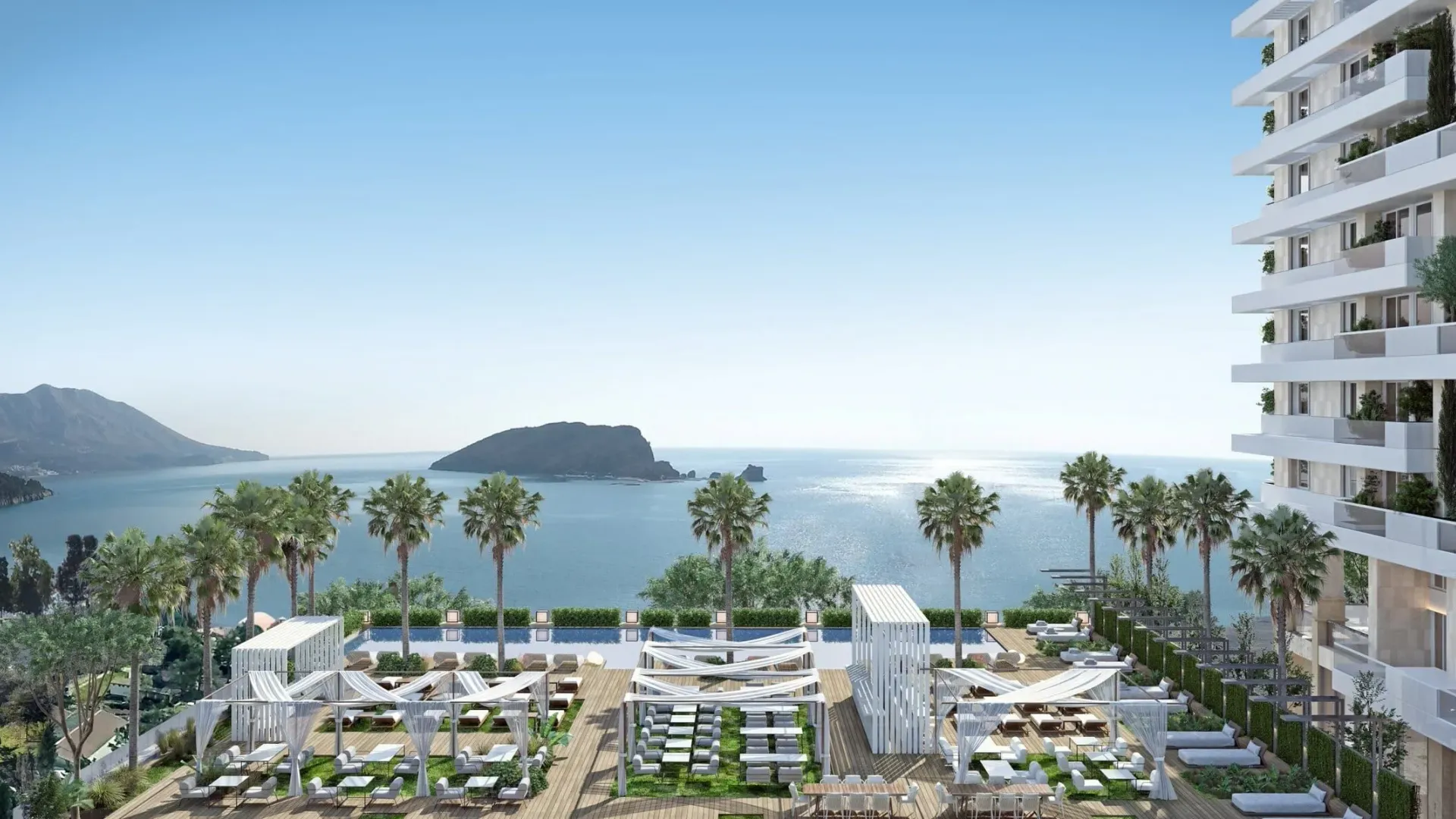 Sale, one bedroom apartment, 64m², Centar, Budva