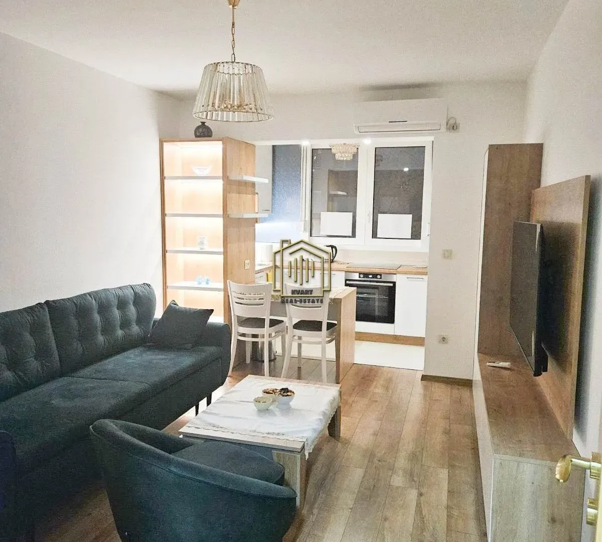 Izdavanje, jednosoban stan, 40m², Preko Morače, Podgorica