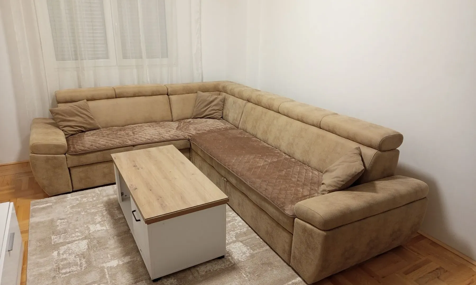 Rent, one bedroom apartment, 44m², Tuški Put, Podgorica