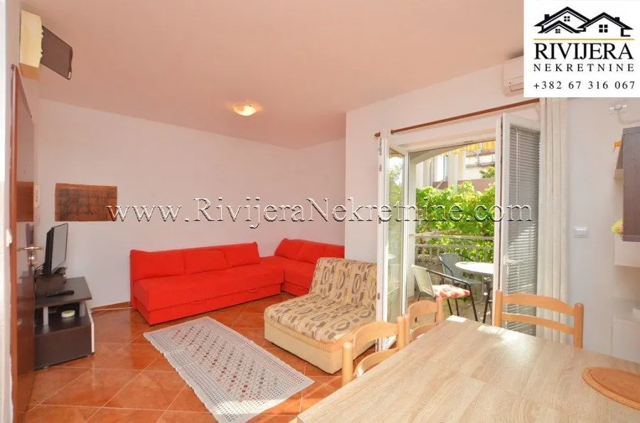 Sale, one bedroom apartment, 38m², Baošići, Herceg Novi