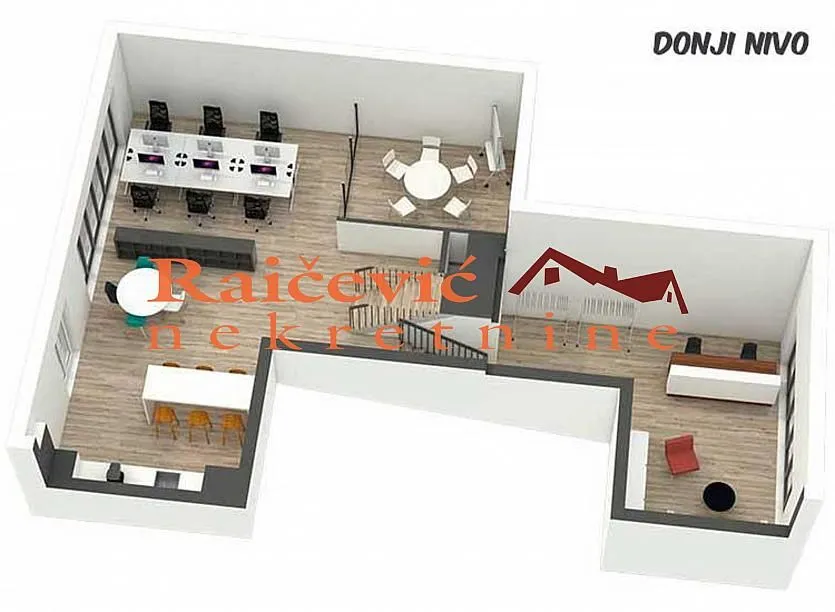 Sale, office space, 256m², Dušanovac, Voždovac Sve Podlokacije
