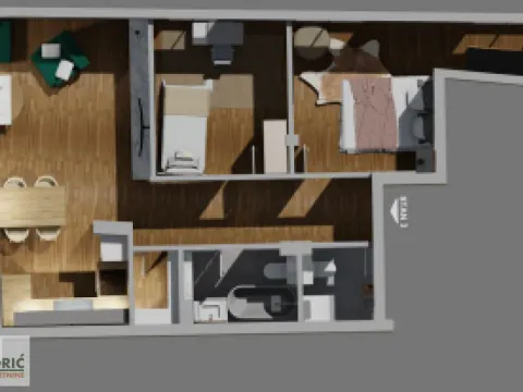 Prodaja, dvosoban stan, 74m², Pančevo, Srbija - image 10