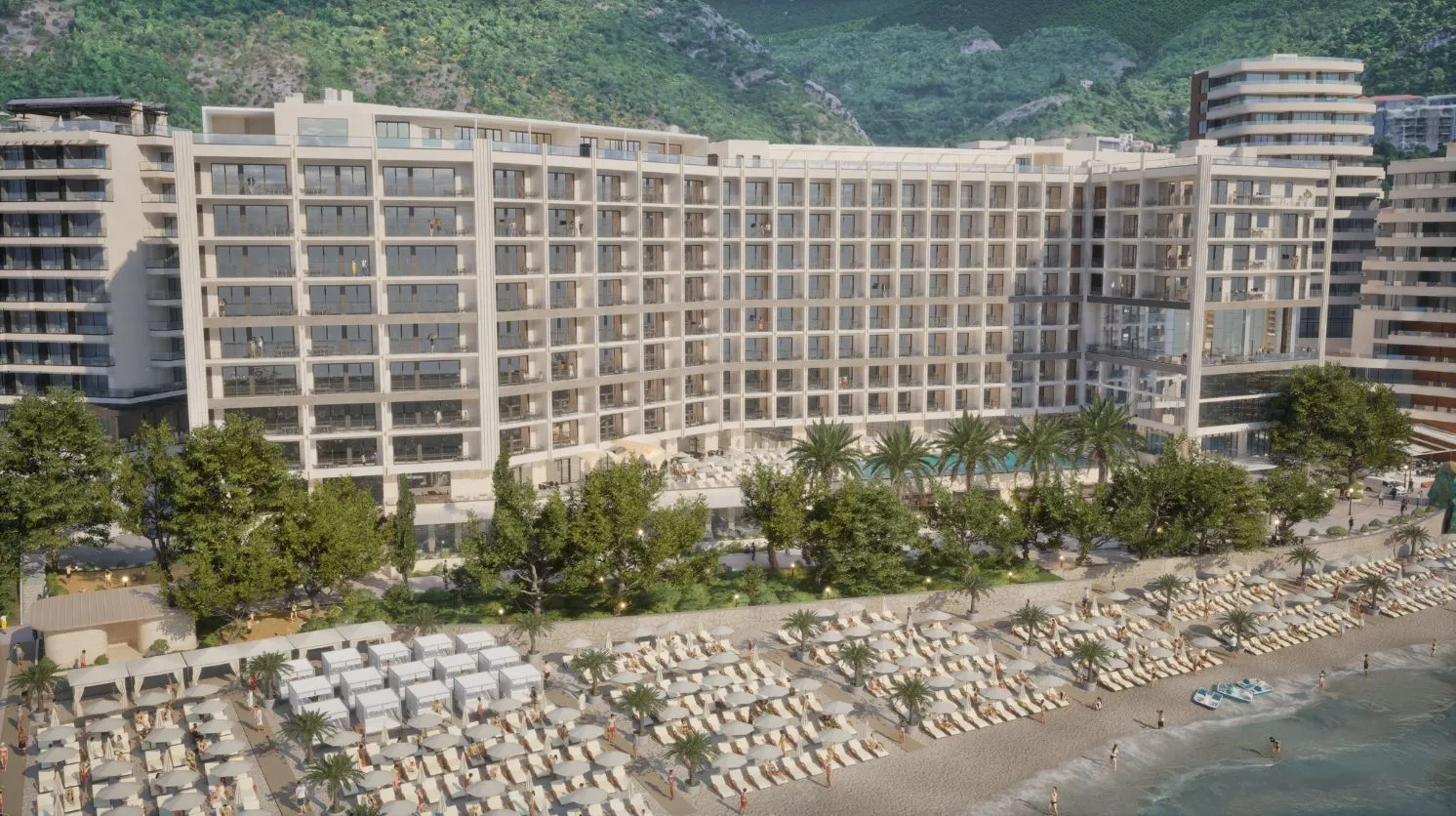 Sale, one bedroom apartment, 58m², Bečići, Budva