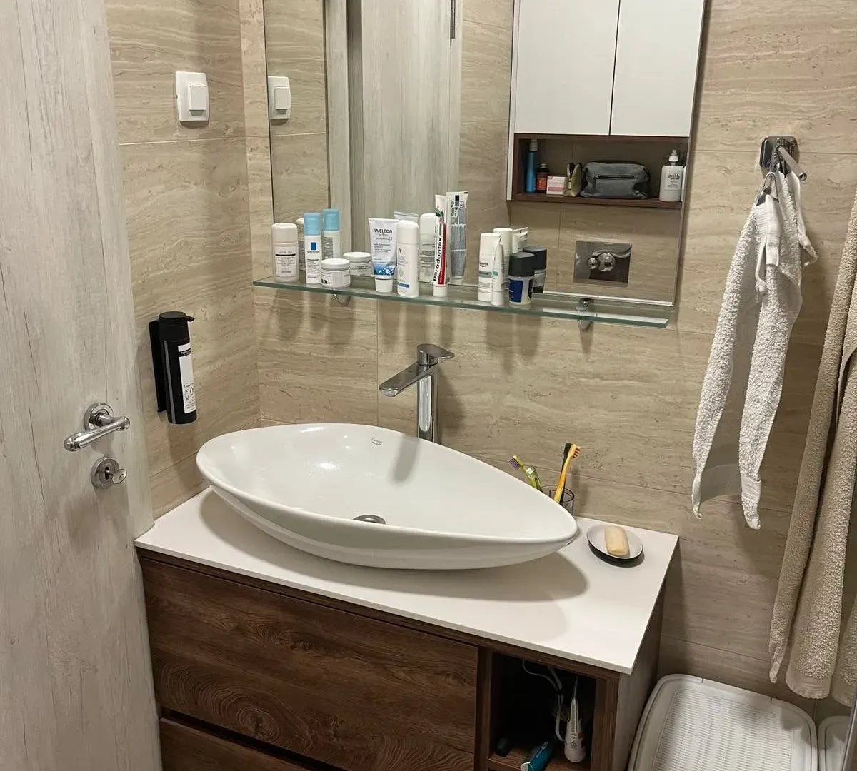 Rent, two bedroom apartment, 55m², Pod Kuk, Tivat
