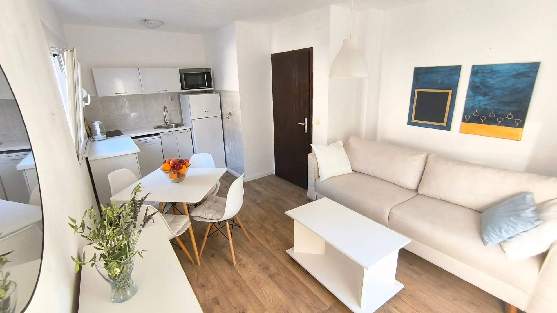 Rent, one bedroom apartment, 43m², Lazi, Budva