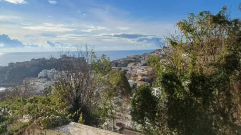 Pogled sa terase na grad i more. - image 6