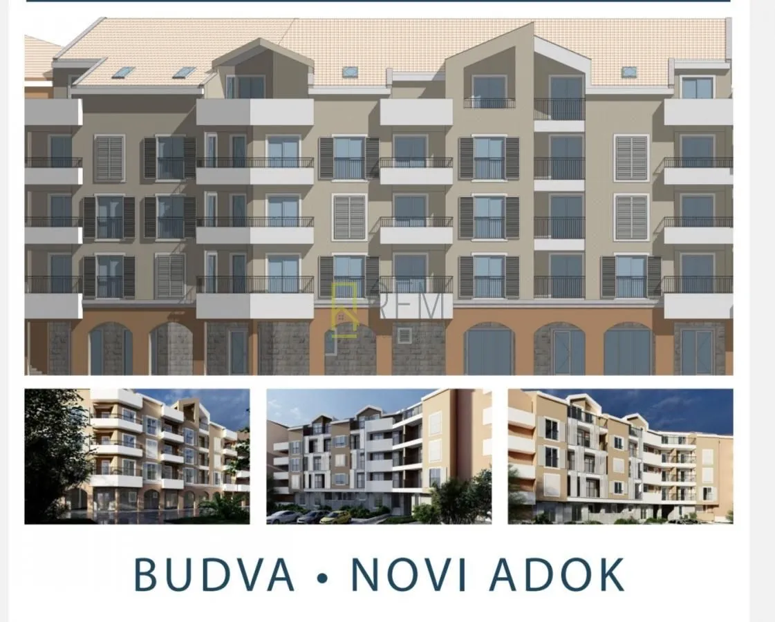 Sale, one bedroom apartment, 50m², Budva, Crna Gora
