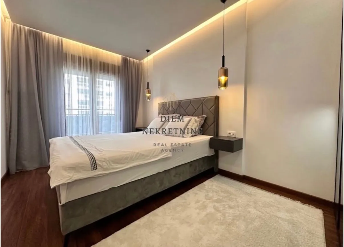 Rent, one bedroom apartment, 54m², Master Kvart, Podgorica
