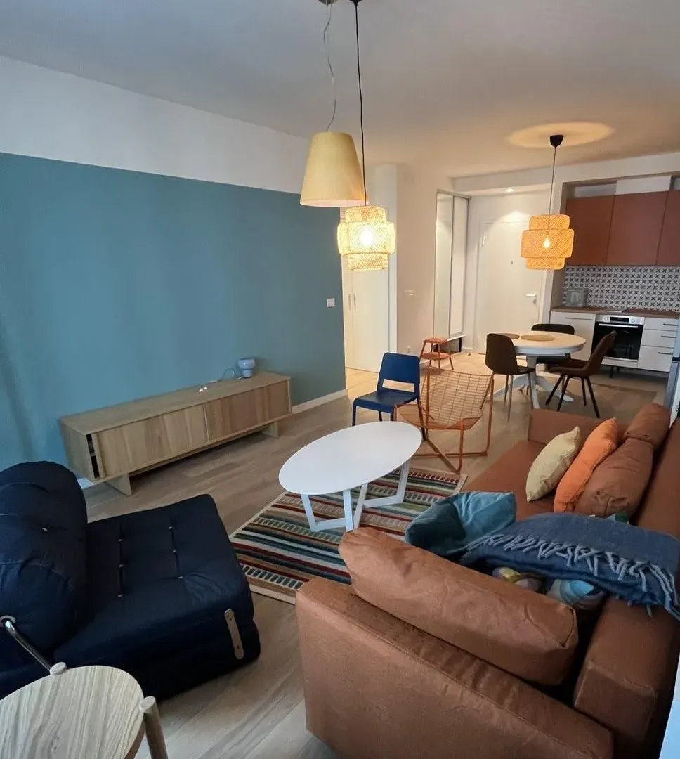 Rent, two bedroom apartment, 54m², Savski Venac, Beograd