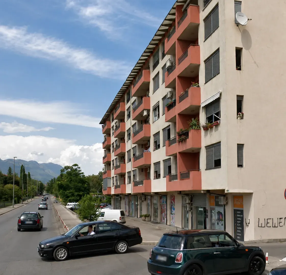 Prodaja, jednosoban stan, 44m², Vezirov Most, Podgorica