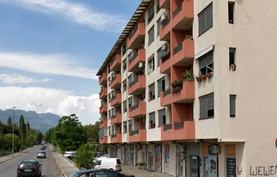 Sale, one bedroom apartment, 44m², Vezirov Most, Podgorica