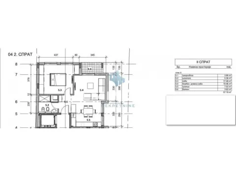 Prodaja, dvosoban stan, 57m², Savski Venac, Beograd - image 17