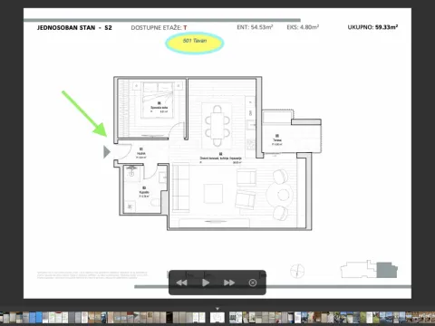 Prodaja, stan, 59m², Kolašin, Crna Gora - image 2