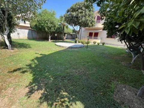 Spacious grassy yard with trees in front of the house. - image 5
