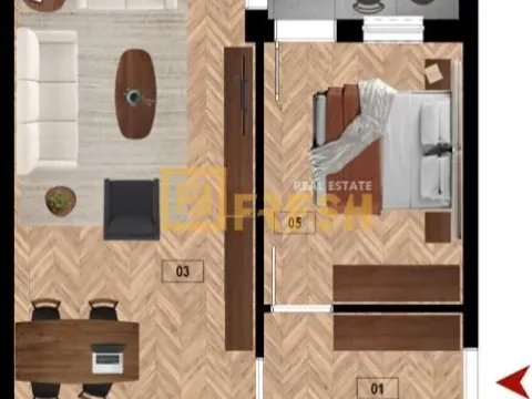 Prodaja, jednosoban stan, 52m², Zabjelo, Podgorica - image 7