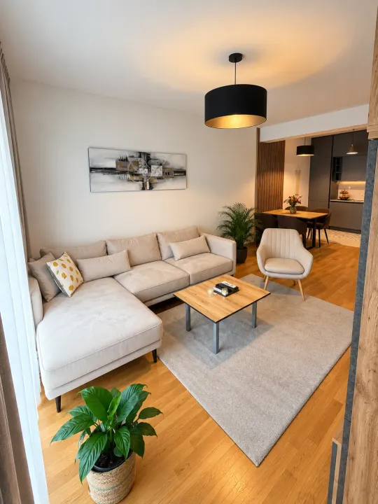 Izdavanje, jednosoban stan, 49m², Zabjelo, Podgorica