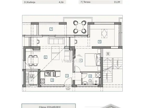 Prodaja, jednosoban stan, 35m², Budva, Crna Gora - image 12