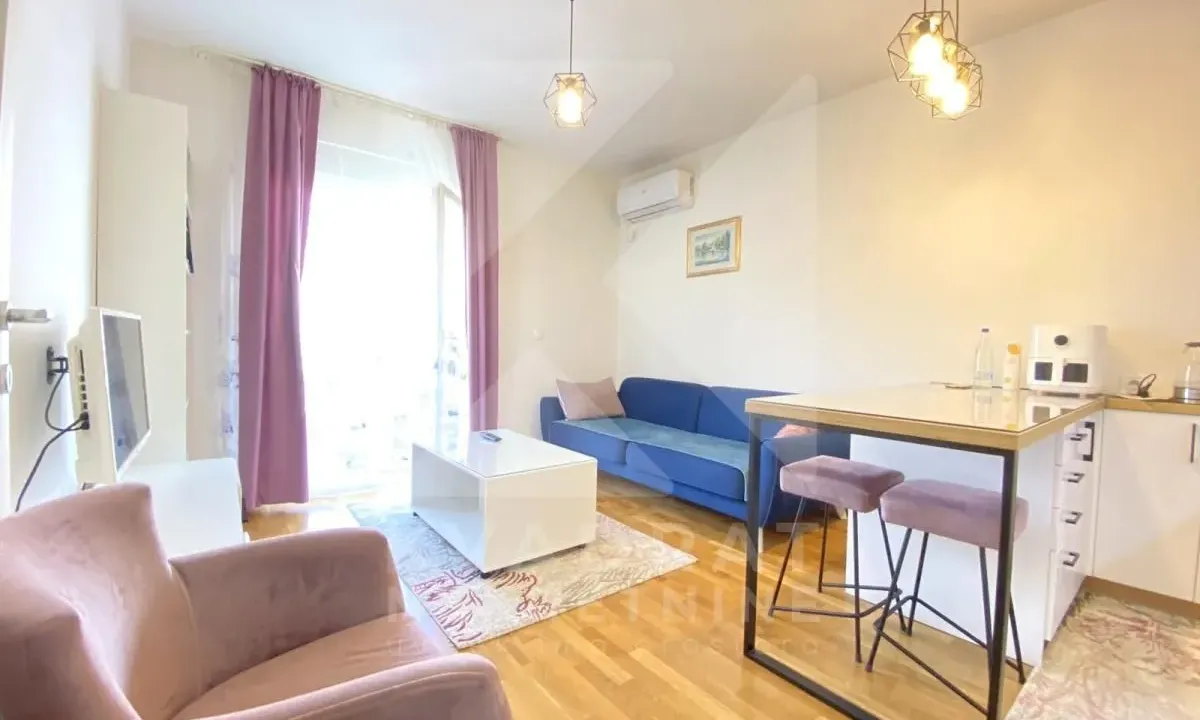 Izdavanje, jednosoban stan, 36m², Stari Aerodrom, Podgorica