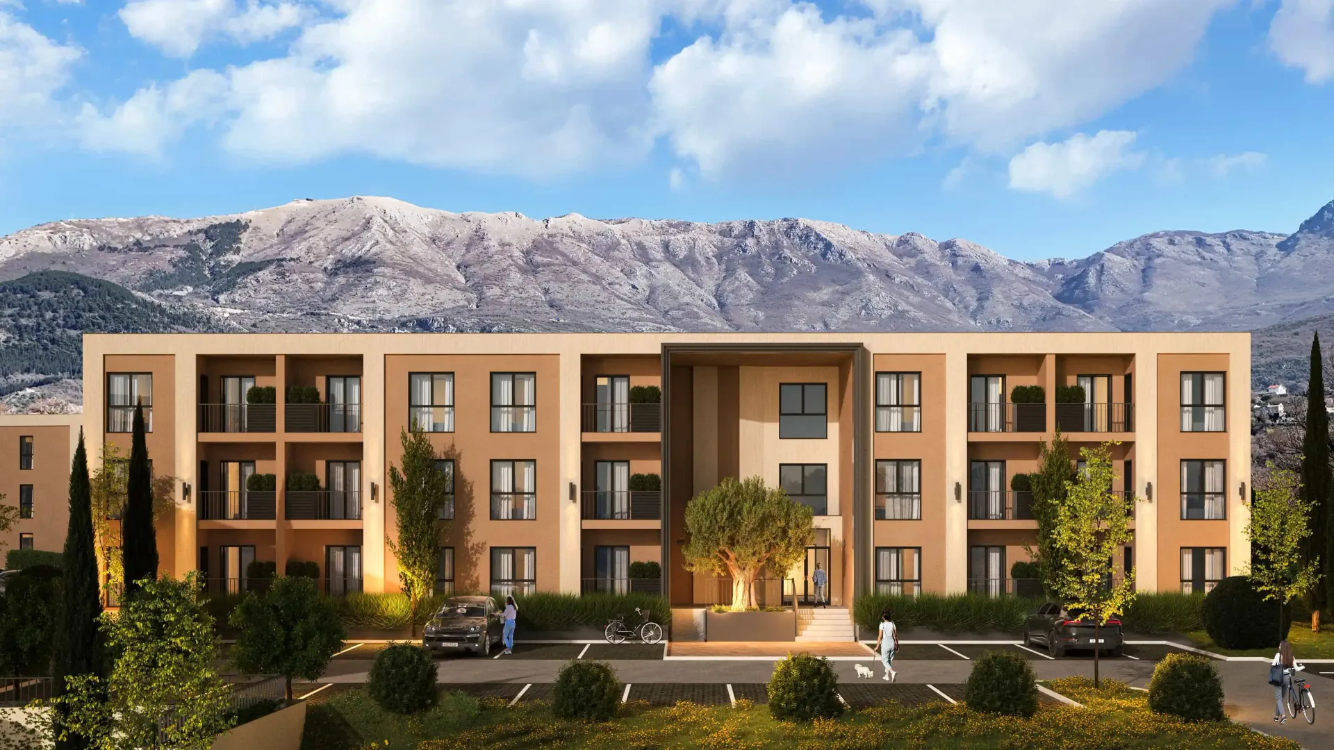 Prodaja, jednosoban stan, 49m², Radanovići, Kotor