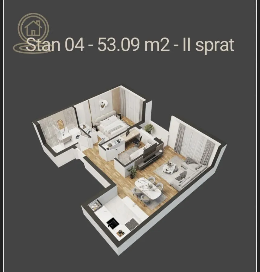 Prodaja, trosoban stan, 53m², Adice, Novi Sad Sve Podlokacije