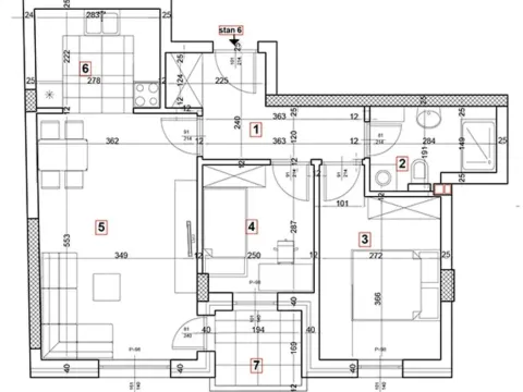 Prodaja, jednosoban stan, 57m², Podbara, Novi Sad Sve Podlokacije - image 3