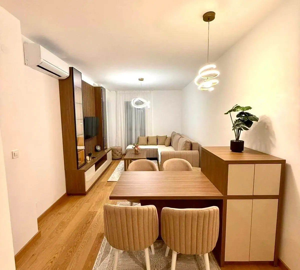 Rent, one bedroom apartment, 47m², New City, Podgorica
