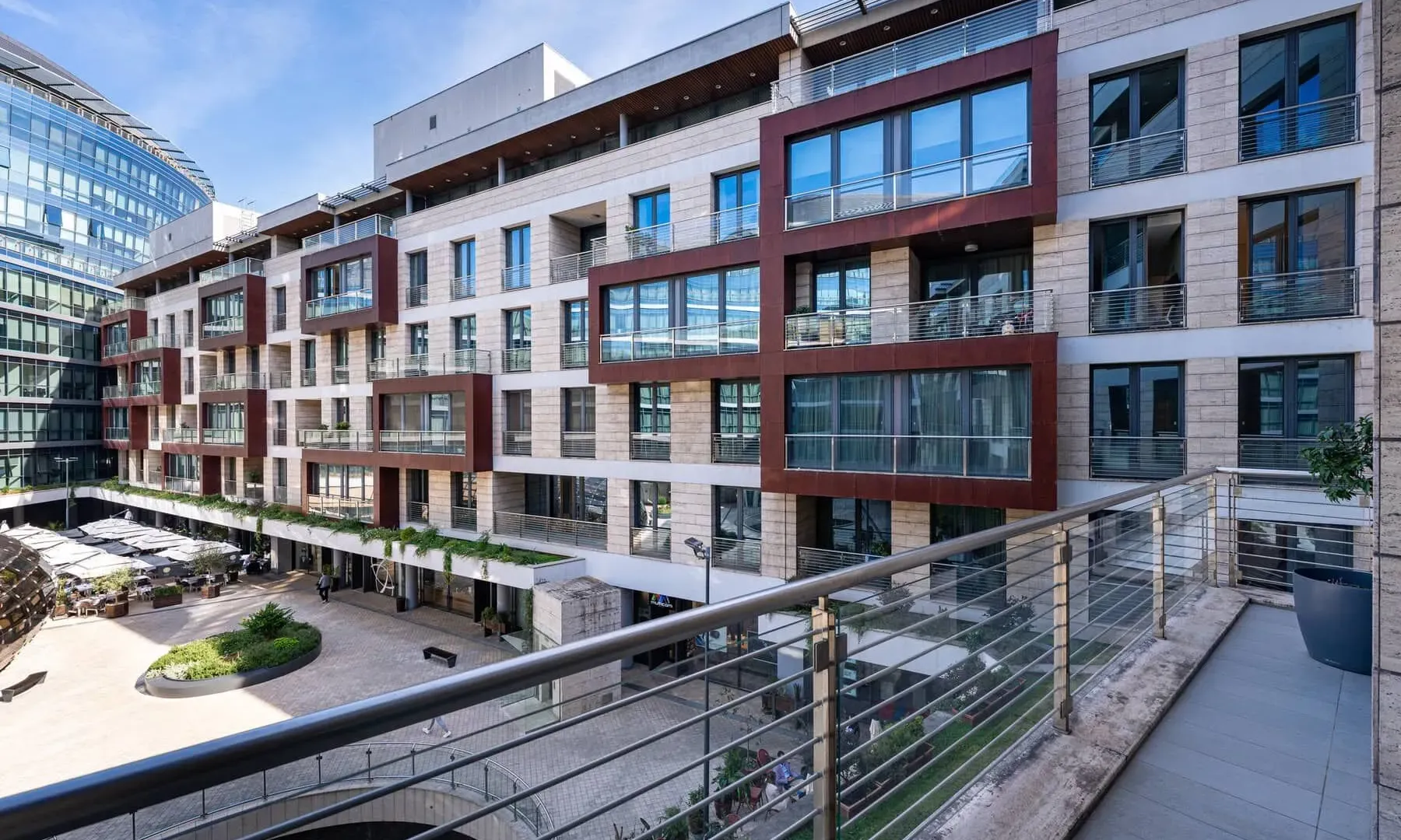 Rent, two bedroom apartment, 88m², Kod Capital Plaze, Podgorica