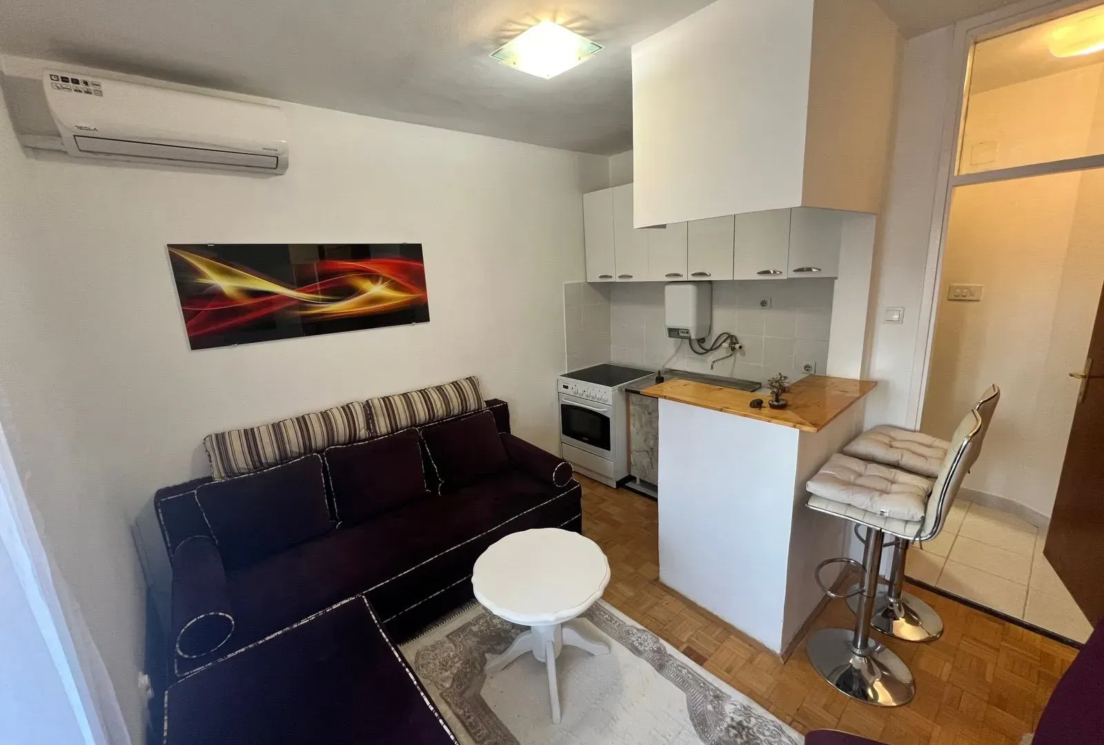 Rent, one bedroom apartment, 40m², Stari Aerodrom, Podgorica