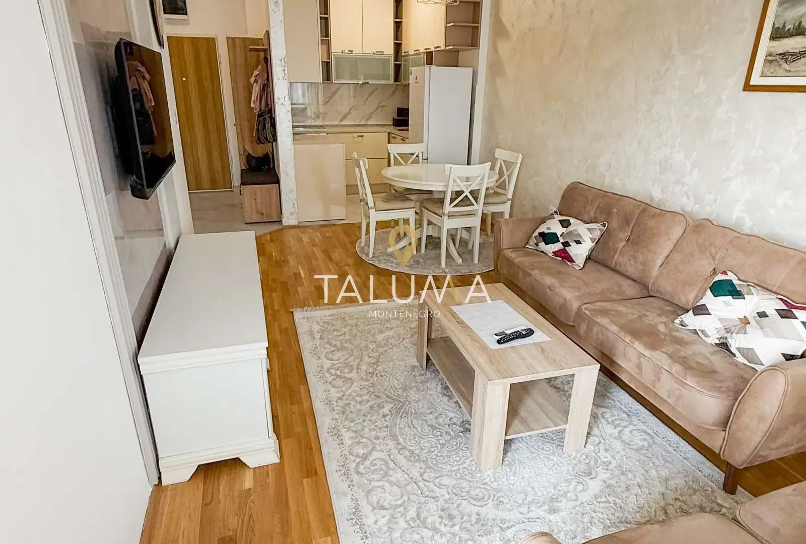 Izdavanje, jednosoban stan, 47m², Zagorič, Podgorica