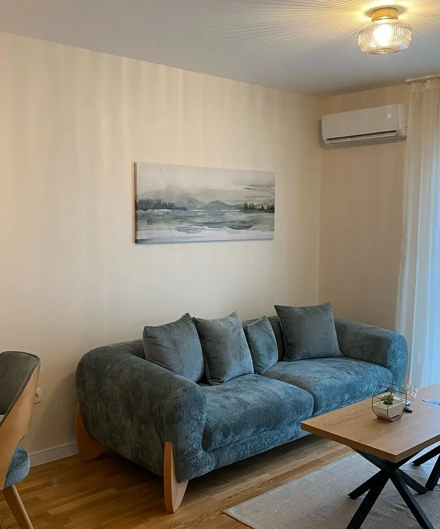 Rent, one bedroom apartment, 40m², Pobrežje, Podgorica
