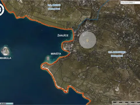 Prodaja, plac, 800m², Herceg Novi, Crna Gora