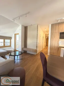 Living room with dining area and access to the terrace. - image 4