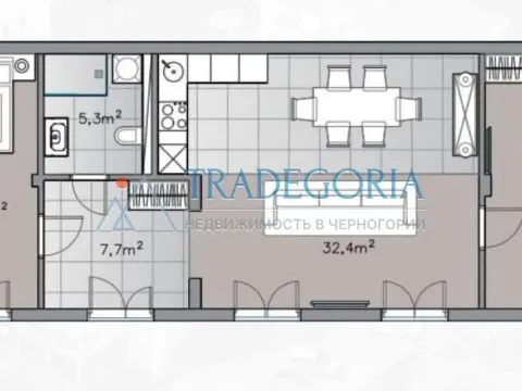 Prodaja, dvosoban stan, 151m², Đenovići, Herceg Novi - image 42